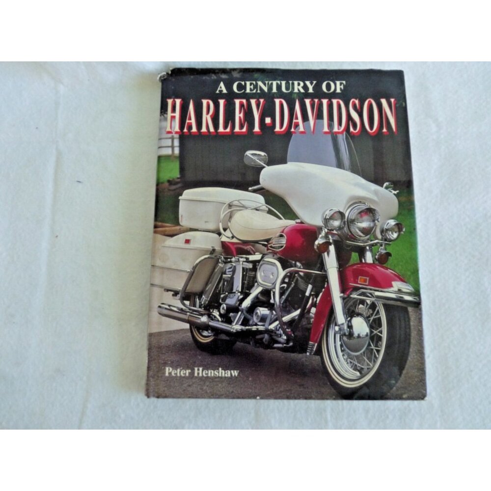 A Century of Harley-Davidson Hard Cover Magazine by Peter Henshaw Near Mint